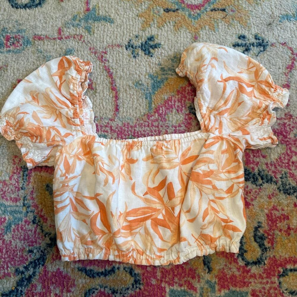 Abercrombie & fitch Women's floral Crop-top